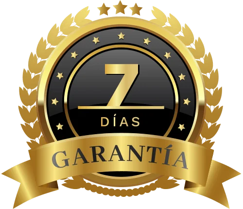 Garantía de devolución 100% del dinero