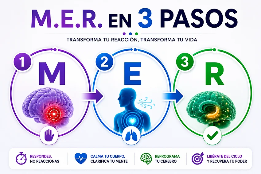 Diagrama de los 3 pasos del Método M.E.R.
